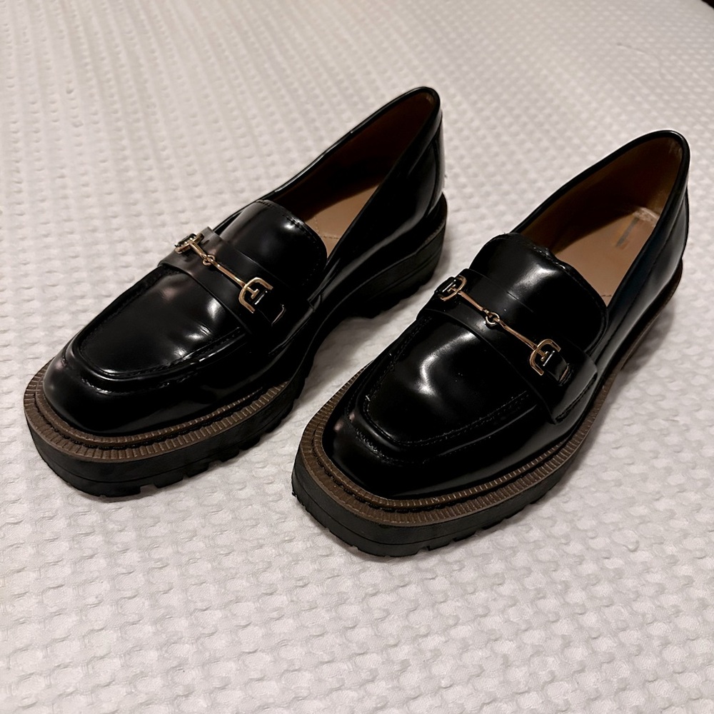 Sam Edelman LAURS LUG SOLE LOAFER - size 7 - only worn a few times